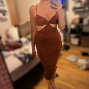 Level Headed Midi Dress